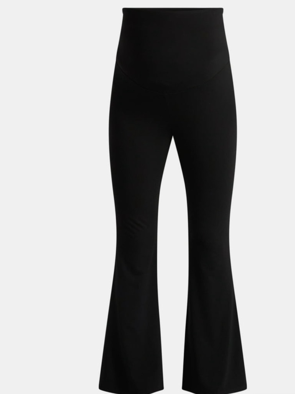 Time and tru women’s maternity flare pants with slits
